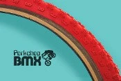 Kenda K50 Comp 3 BMX bicycle skinwall tire - 24" X 2.125" - RED