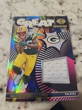 Illusions  Marshawn Lloyd Great Expectations Rookie Patch Packers Non Auto 