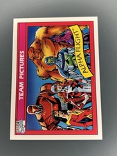 1990 Impel Marvel Universe Series 1 Alpha Flight #148 Team Pictures