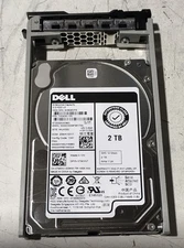 Dell 2TB 0TMVN7 7.2K RPM 12G 2.5" SAS  ST2000NX0463 w/ Caddy (100% Health)