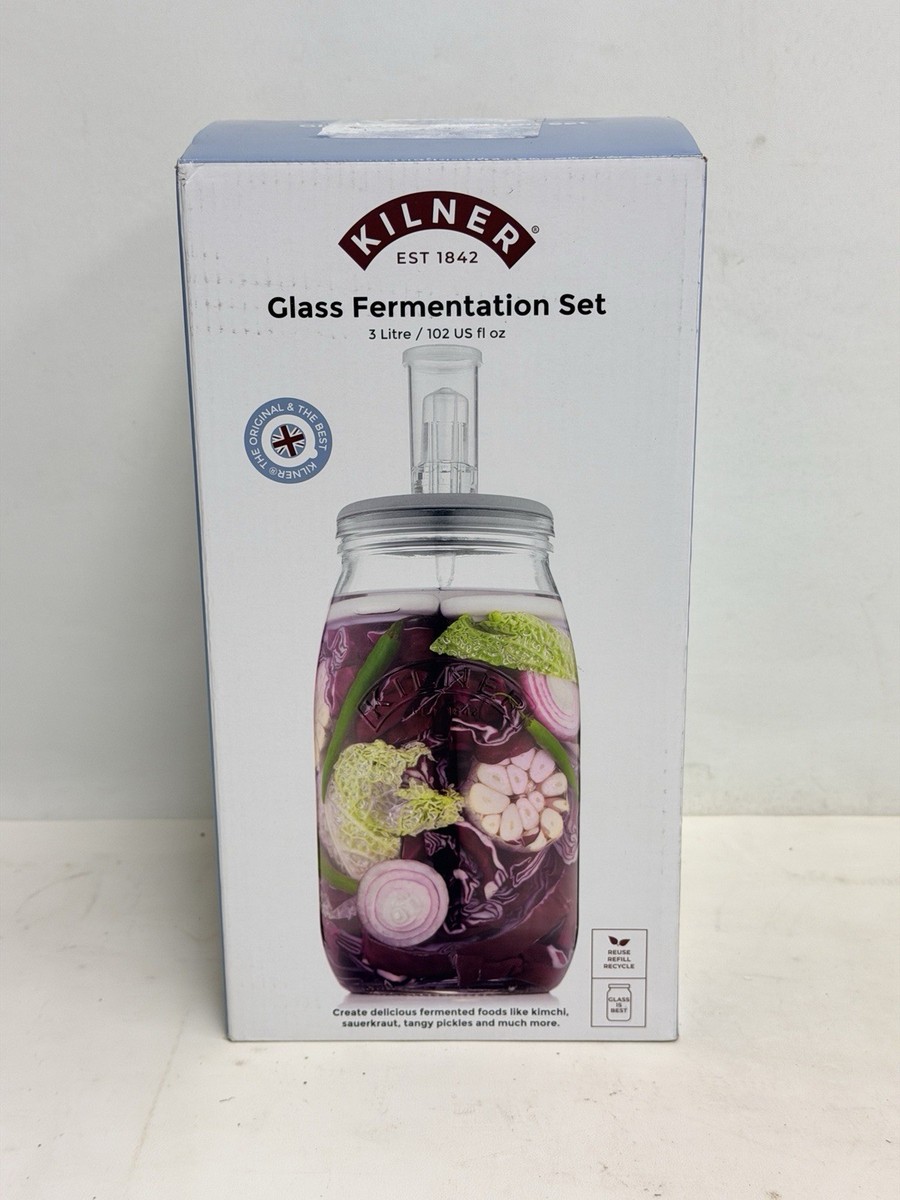 Kilner 3.41 oz Fermentation Set without Ceramic Stones