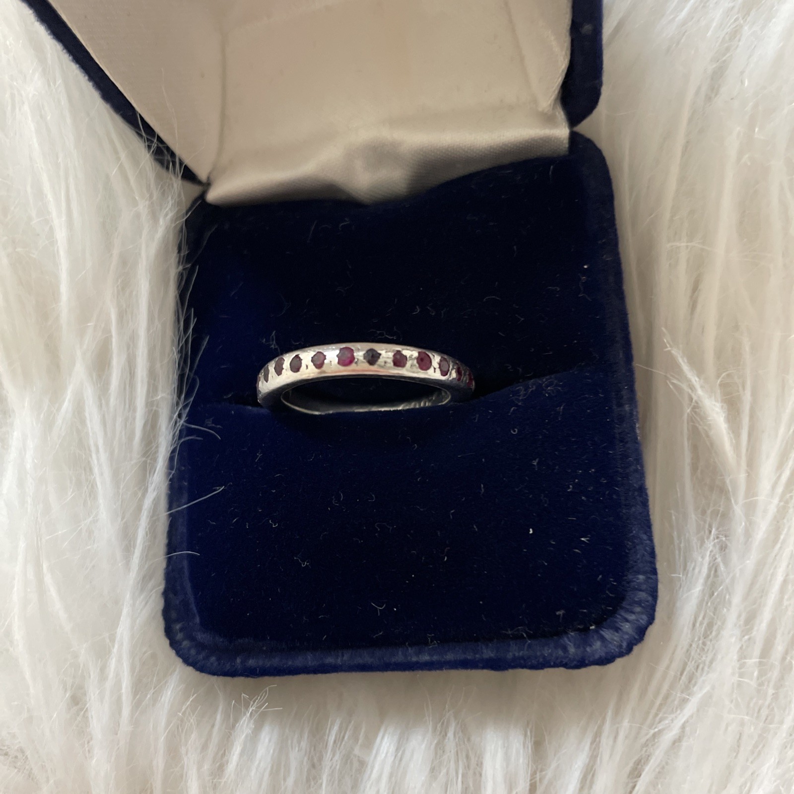 Authentic Chrome Hearts Ruby Pave TFL Ring 2000 S… - image 4