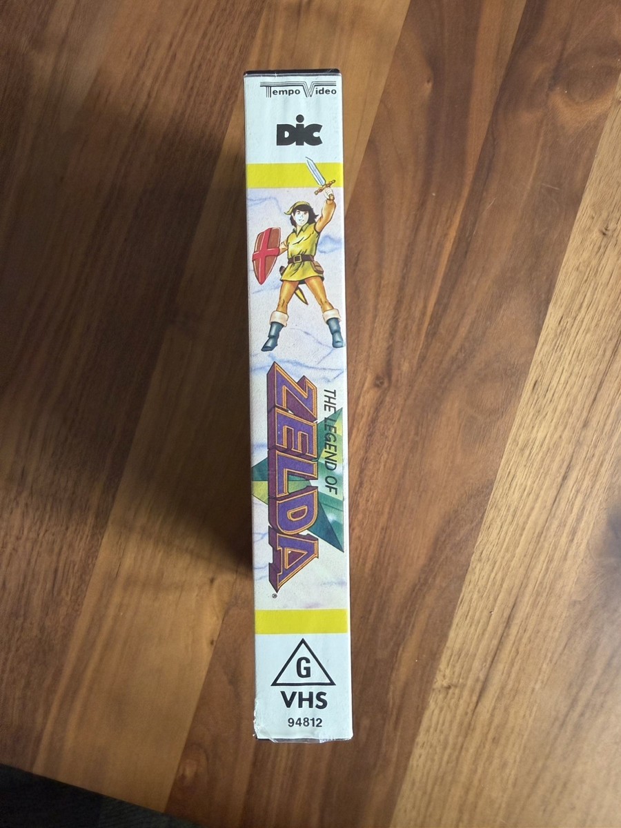 Legend Of Zelda VHS Rare DIC Pickwick Video 1989 Nintendo 64 NES