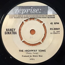 Nancy Sinatra - The Highway Song, 7", (Vinyl)