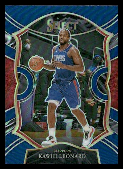 2020 Panini Select #37 Kawhi Leonard SILVER Los Angeles Clippers