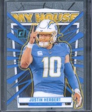 2023 Clearly Donruss Football My House #9 Justin Herbert Los Angeles Chargers /1