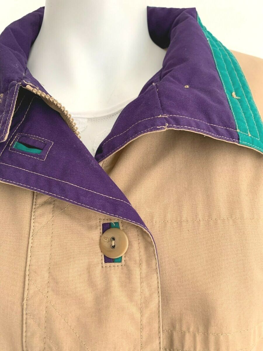 Vintage London Fog Coat Color Block Thinsulate Zip Out Vintage London Fog Coat Color Block Thinsulate Zip Out