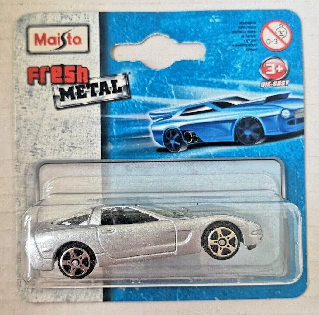 Maisto Fresh Metal 1:60 1:64 scale car 97 CHEVROLET CORVETTE | eBay