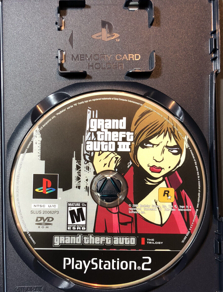 Grand Theft Auto: The Trilogy Standard Edition PlayStation 2 37111 - Best  Buy