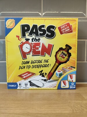 Pass The Pen Familienspiel von Cheatwell ab 8+ Jahren - Top Zustand