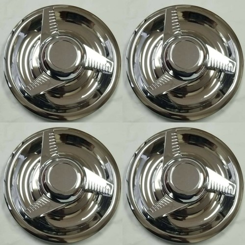 4X New Chevy GM 3 Bar Spinners Rally Wheel Center Hub Caps Rim 5 Lug
