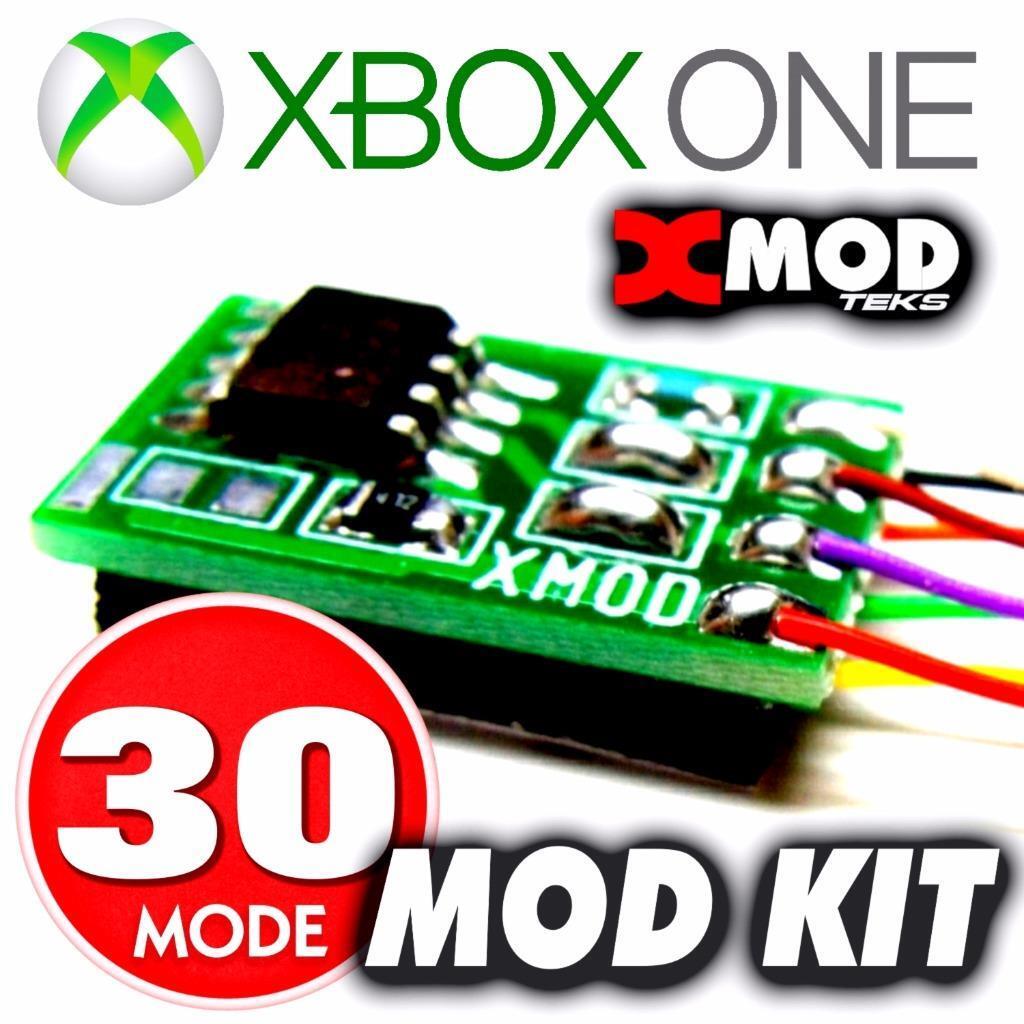 XBOX ONE S X Modded Controller - XMOD 30 PLUS Remap Mode, White