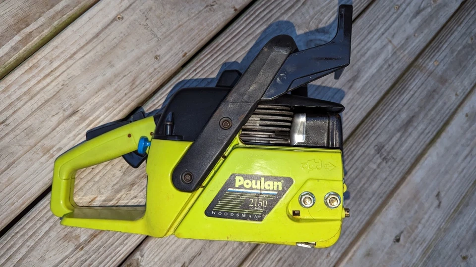 Vintage Poulan 2150 2.1 C.I. Super Clean 38cc Chainsaw From 2000 - Image 2 of 4