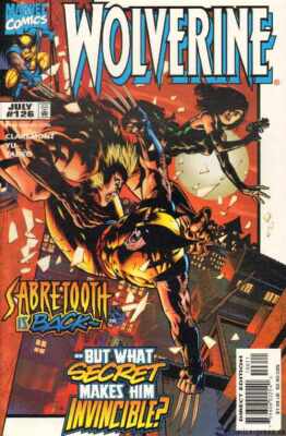 Wolverine Nr 126 Marvel Comic 1998