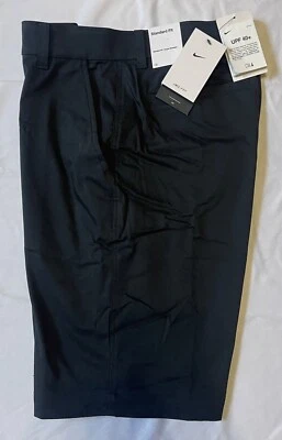 Nike Shorts Golf Men 32 Black UV Chino 10.5" Tech Performance Dri-Fit DA4139-010 - Image 1 of 4