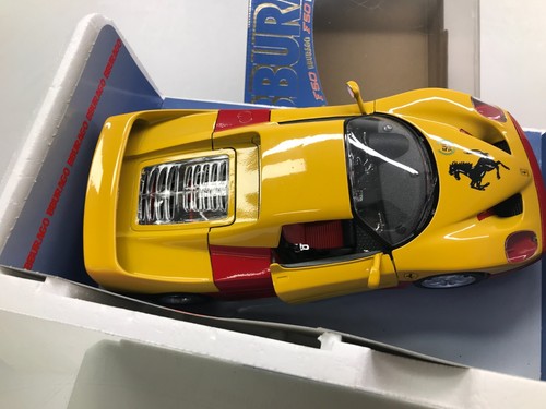 BBURAGO 3362 FERRARI F50 HARDTOP - 50 YEAR -very rare 1:18 - HIGH QUALITY IN BOX - Bild 8 von 13