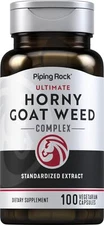 Horny Goat Weed Complex for Men | 100 Capsules | Vegetarian | by Piping Rock
