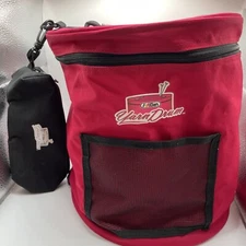 Art Bin Yarn Drum Storage Red Travel Knit & Crochet Round Collapsible