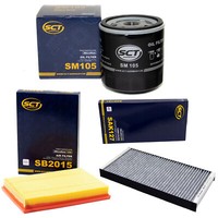Inspektionspaket Filterset SCT FüR Opel Corsa C Combo Tour Tigra Twintop 1.4 1.6