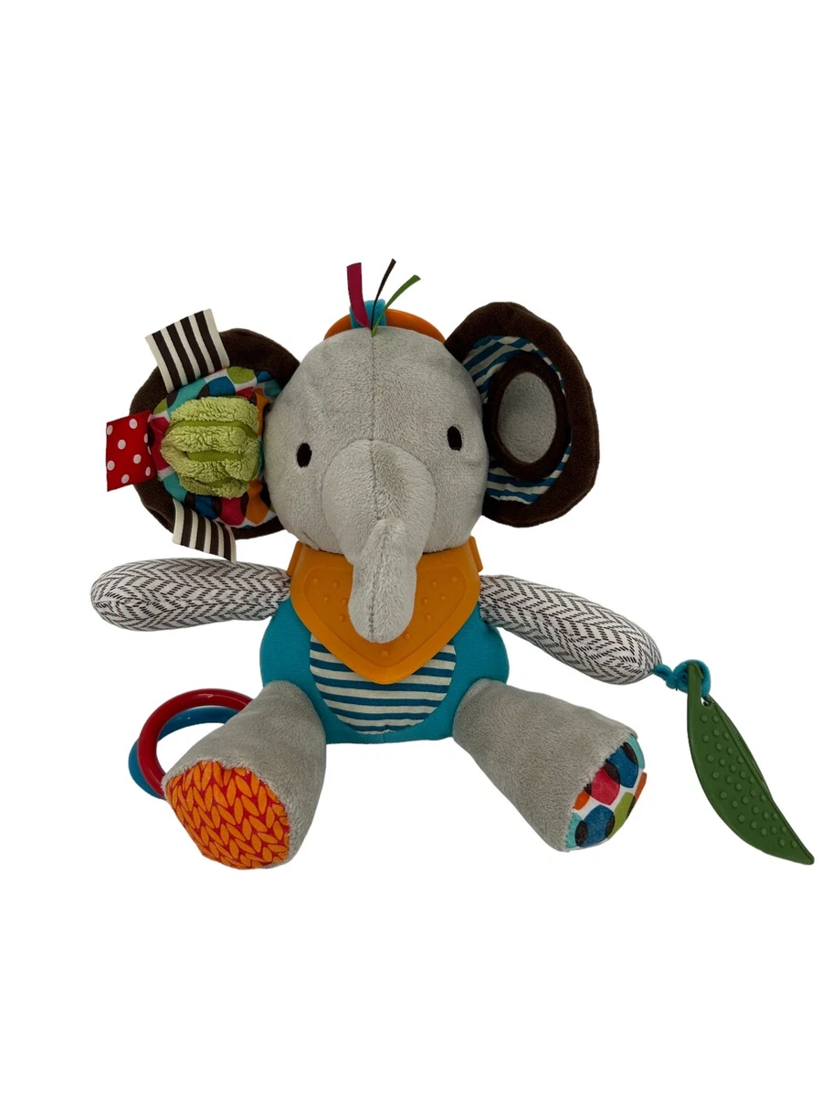 SKIP HOP Bandana Buddies Baby Activity Toy Elephant Teether Toy Age 0