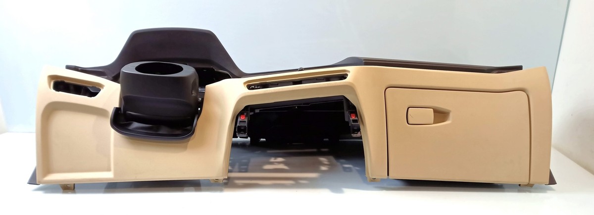 BMW OEM Dashboard 9476397 Black/Beige HUD Leather Vernasca 