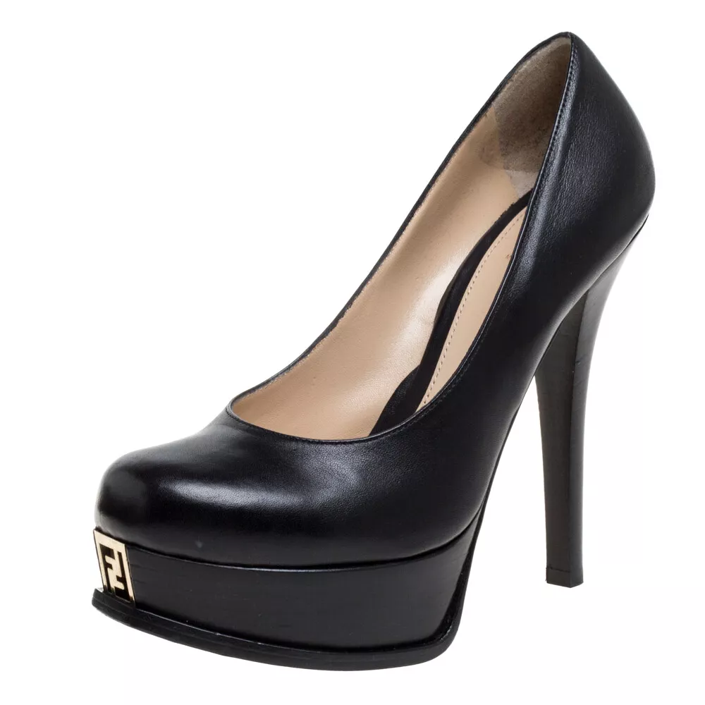 Fendi shoes high best sale heels