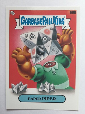 Garbage Pail Kids Topps 2020 Sticker Late For School 68b Paper Piper