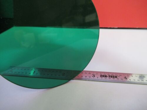LEITZ GREEN GLASS FILTER MEASURING TOOLMAKER MICROSCOPE PART AS PIC &A9-A-85 - Afbeelding 1 van 6