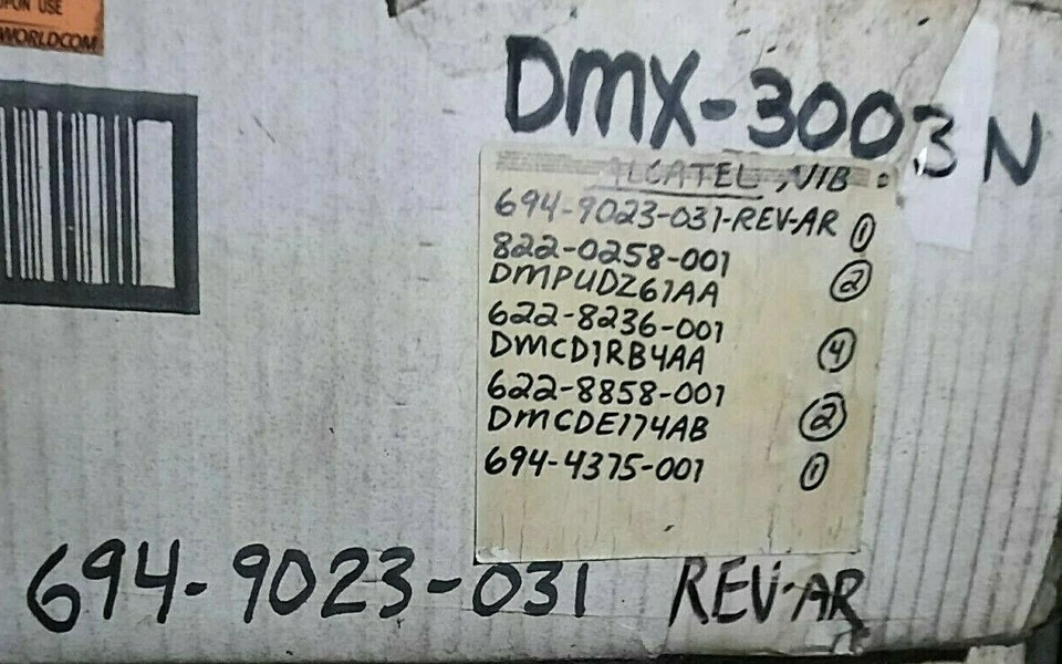 ALCATEL, DMX-3003 N, 694-9023-031, MULDEM SHELF 28 DSI FR LB, WITH CARDS, NEW - Image 4 of 4