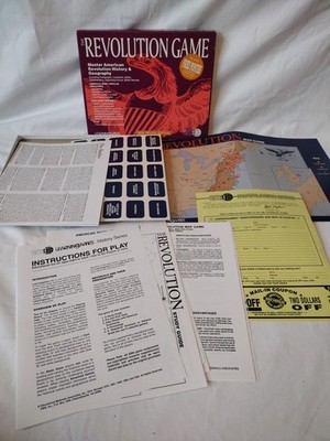 Lernspiele Revolution Spiel Deluxe Edition von Ema um 1993 UNBENUTZT