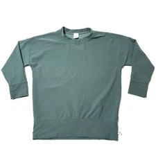 Five 5 the Label Dancewear Top Sweatshirt Girls Green/Blue YM Youth Medium