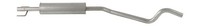 Walker MittelschalldäMpfer 23139 FüR T98 GTC Astra Classic CC A04 Opel Caravan