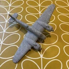 ORIGINAL WW2 CAST ALUMINIUM SPITFIRE MODEL