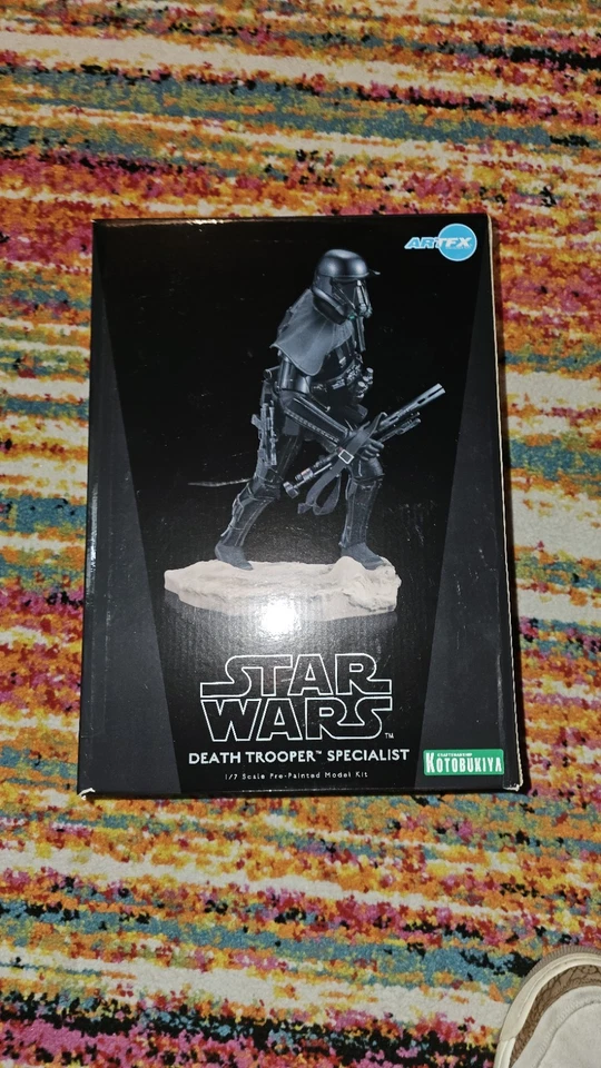 KIT DE VINILO 1/7 ESPECIALISTA KOTOBUKIYA ARTFX STAR WARS ROGUE ONE DEATH TROOPER *EE. UU.* Foto 2 de 4