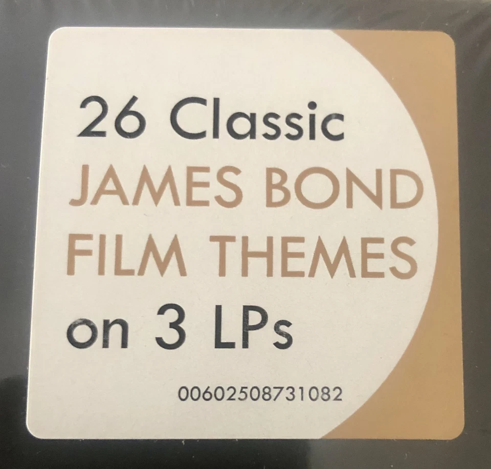 VARIOUS ARTISTS - THE BEST OF BOND... JAMES BOND 3 LP SET sealed. mint - Image 3 of 4