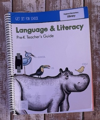 Get Set For School Language and Literacy Pre-K Teacher's Guide Edition Book