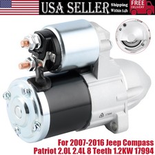 New Starter For Jeep Compass Patriot 2007-2016 2.0L 2.4L M000T32071 17994 12V *