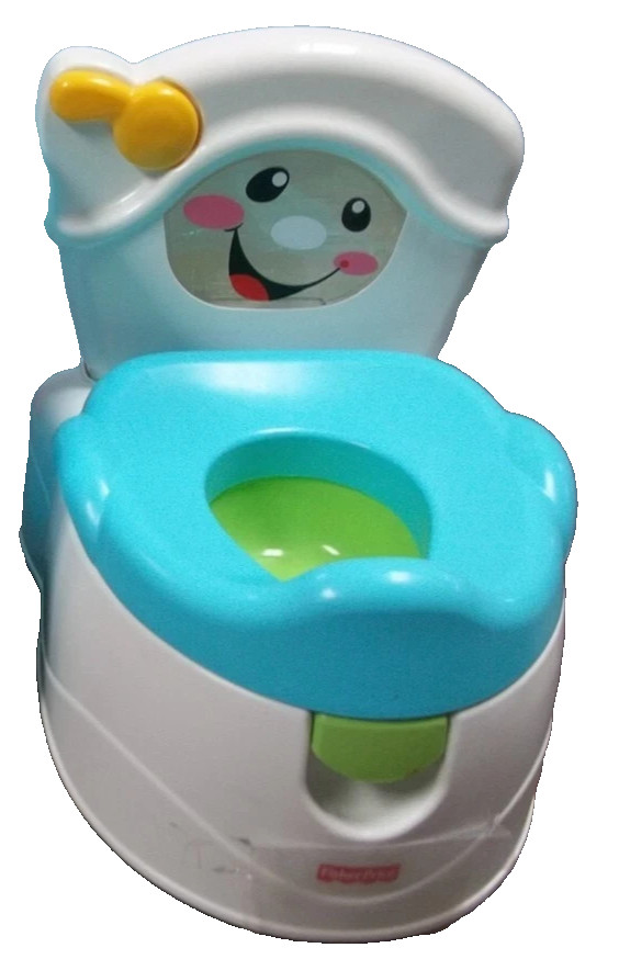 Fisher-Price BMM08 Fisher Price Learn To Flush Training Potty, Blue
