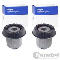 2X Delphi Lagerung AchskÖRper Hinten Passend FüR Peugeot 206