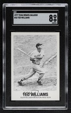 1977-84 TCMA Renata Galasso Series 1 Ted Williams #10 SGC 8 HOF 06v0