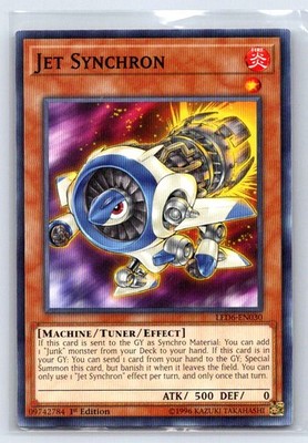 Jet Synchron Common Legendary Duelists: Magical Hero LED6-EN030 LP