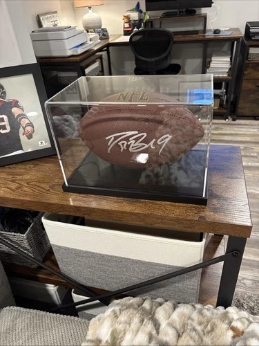 Drew Brees Signed Wilson Football With COA