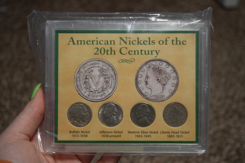 American Nickels of the 20th Century (in original packaging) w/ COA from AHS