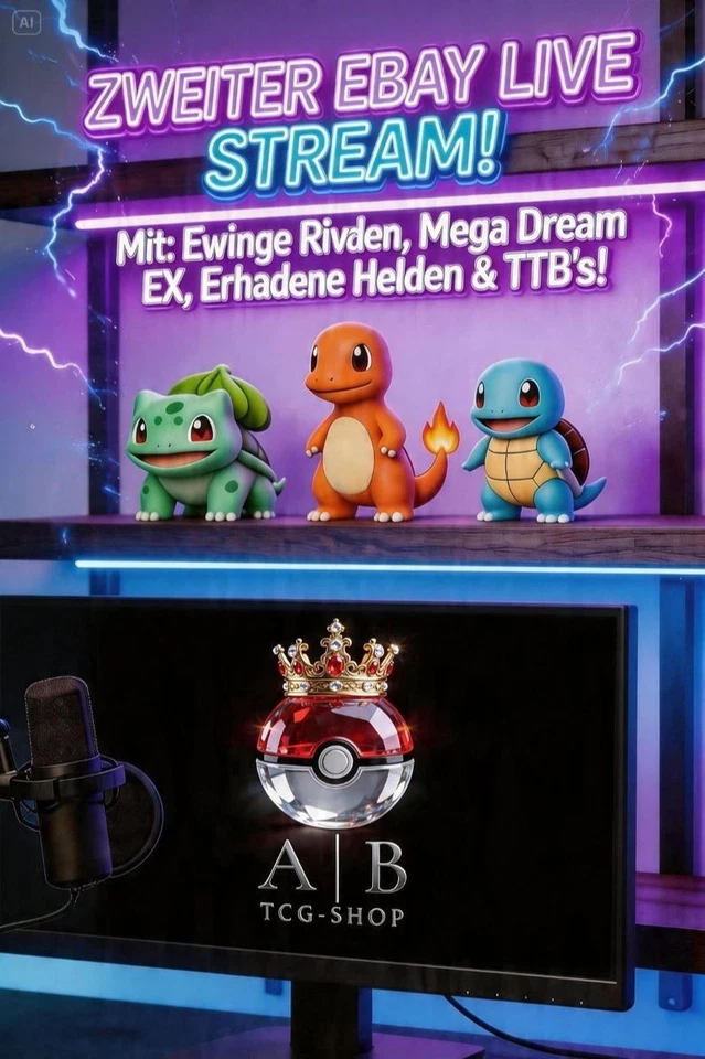 🚨 POKÉMON LIVE PREMIERE 2 –Booster Party Lass uns gemeinsam Hits ziehen !