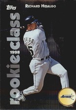 1998 Topps Rookie Class #R2 Richard Hidalgo Card. rookie card picture