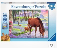 Puzzle XXL 300 element w. Konie o zachodzie s o ca