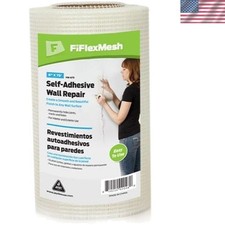 Self-Adhesive Fiberglass Drywall Joint Mesh Tape 6" x 75" - Waterproof Strength