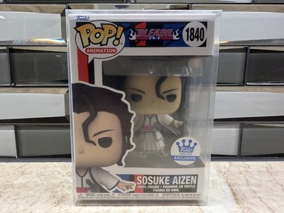 Funko Shop Exclusive Pop! Bleach Sosuke Aizen 1840 with Protector NO CHASE