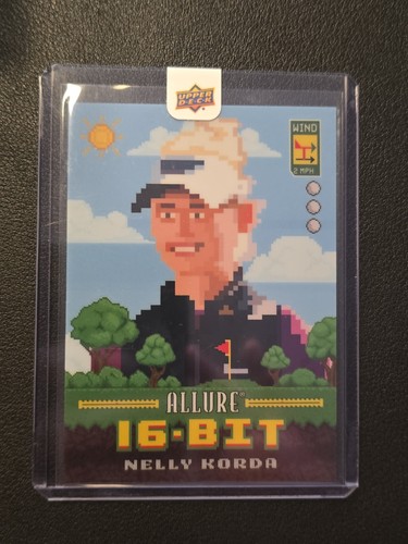Nelly Korda #B-2 2026 Upper Deck Allure 16-Bit card