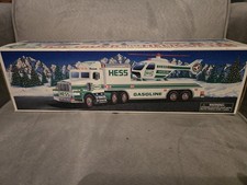 Hess Toy Truck and Helicopter 1995 Collectible Lights Sounds